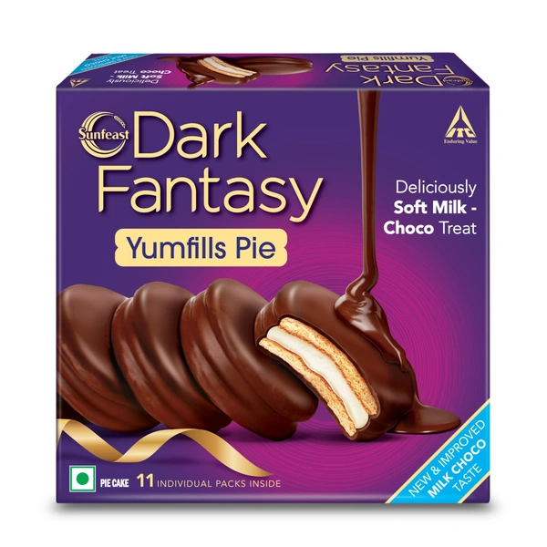 SUNFEAST DARK FANTASY YUMFILLS PIE FESTIVE PACK - 440GM