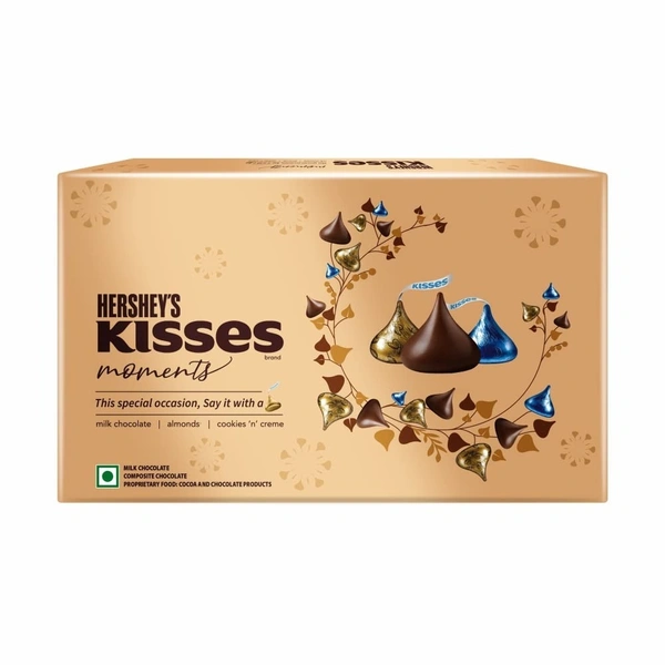 HERSHEYS GP KISSES MOMENTS - 100GM