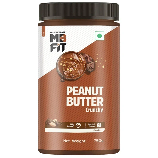 MUSCLEBLAZE PNUT BUTTER CHOCOLATE CRUNCHY - 750GM