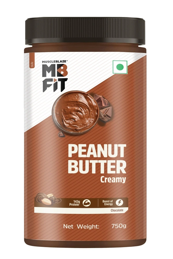 MUSCLEBLAZE PNUT BUTTER CHOCOLATE CREAMY - 750GM