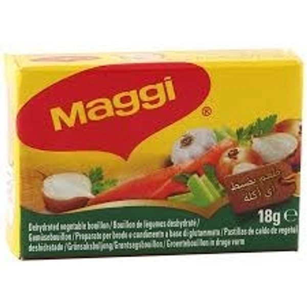 MAGGI DEHYDRATED VEGETABLE BOUILLON 2 TABLETS - 18GM