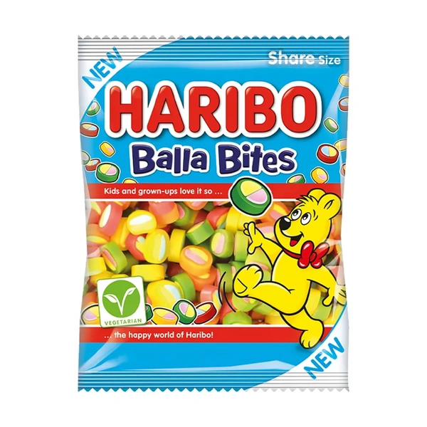 HARIBO BALLA BITES - 140GM