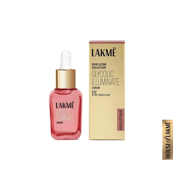 LAKME SERUM GLYCOLIC ILLUMINATE 1% GLYCOLIC ACID - 30ML