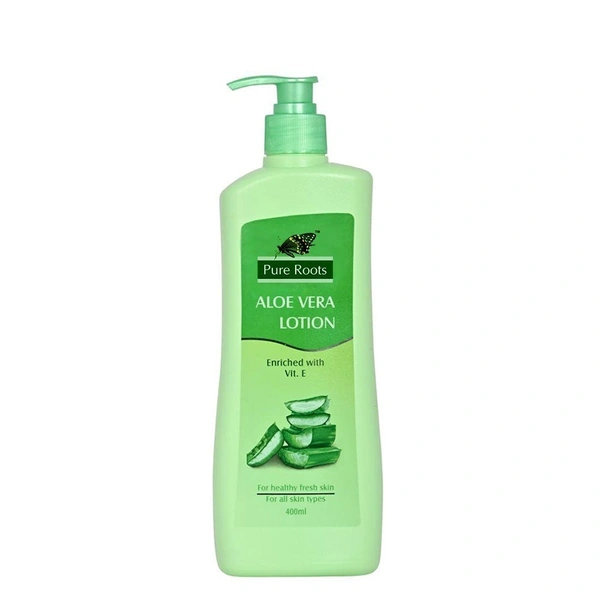 PURE ROOTS B/L ALOE VERA LOTION - 400ML