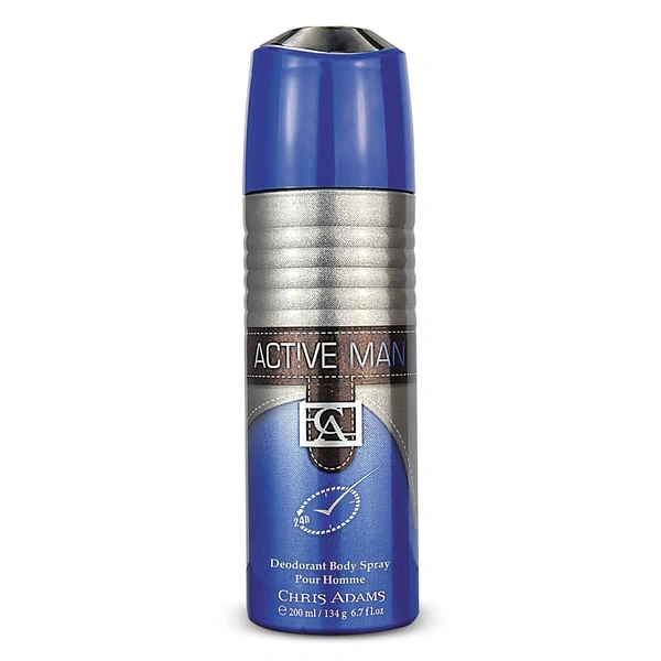 CHRIS ADAMS DEODRANT ACTIVE MAN - 200ML