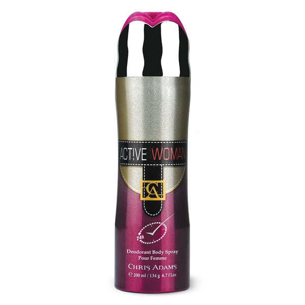 CHRIS ADAMS DEODRANT ACTIVE WOMAN - 200ML