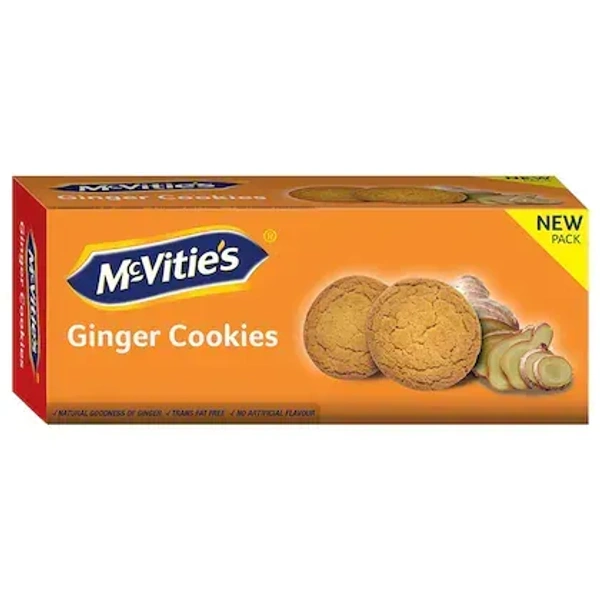MCV GINGER COOKIES - 120GM