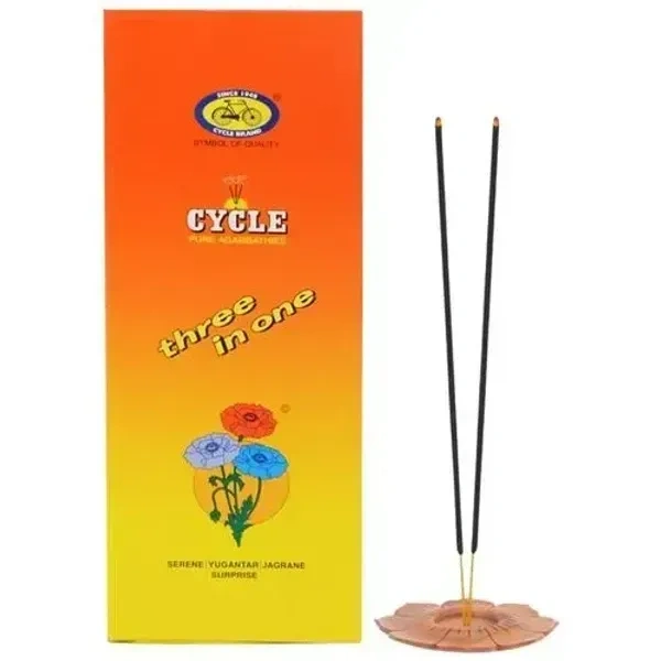 CYCLE BAMBOOLESS AGARBATTI PRERANA 3IN1 - 42N