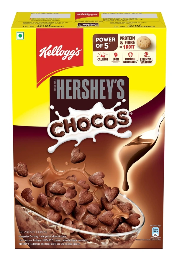 KELLOGGS CHOCOS HERSHEYS 325GM - 325GM