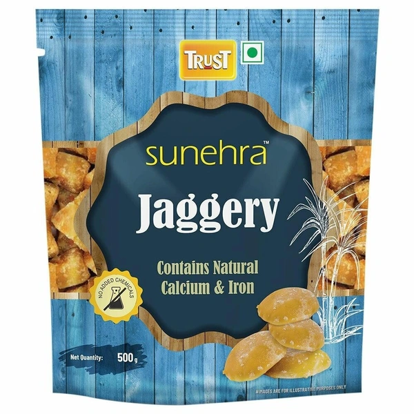 TRUST JAGGERY CUBE/BELLA 500GM