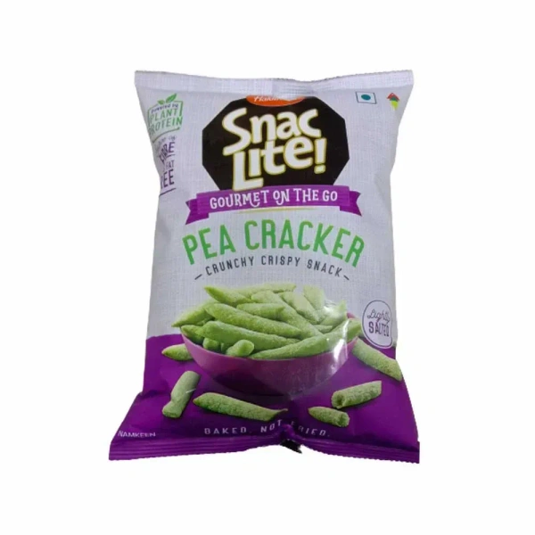 HALDIRAM SNACK LITE PEA CRACKER - 125GM