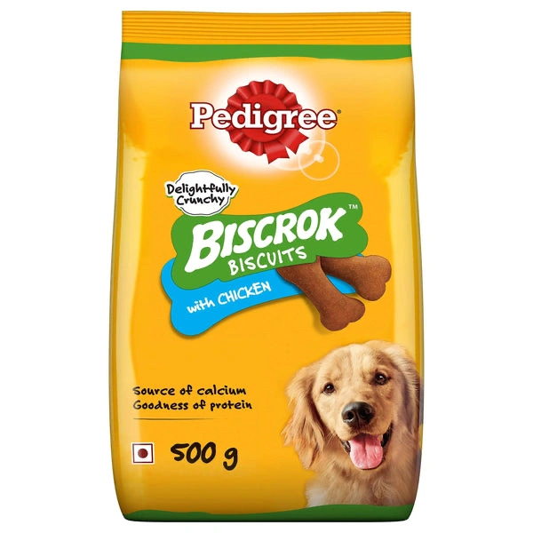 PEDIGREE BISCUIT WITH CHICKEN - 500GM