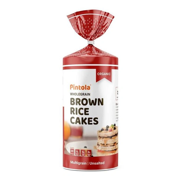 PINTOLA BROWN RICE CAKES MULTIGRAIN - 125GM
