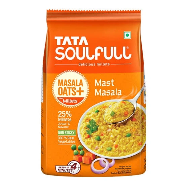 TATA SOULFULL MASALA OATS MAST MASALA - 500GM