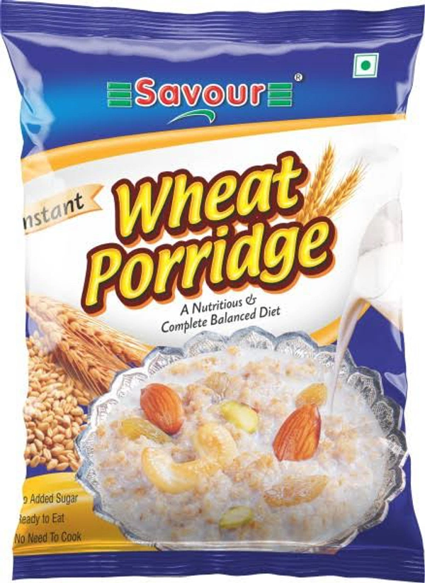 SAVOUR WHEAT PORRIDGE INST - 150GM