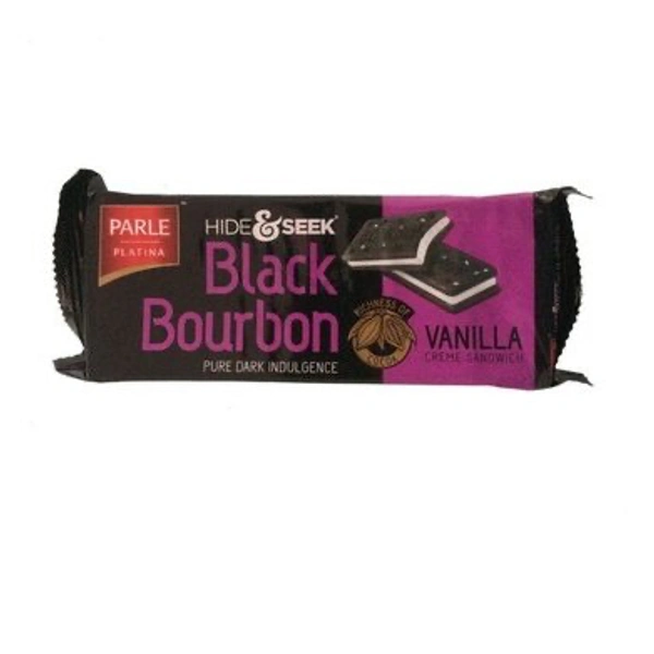 PARLE H&S BLK BOURBON VANILLA - 100GM