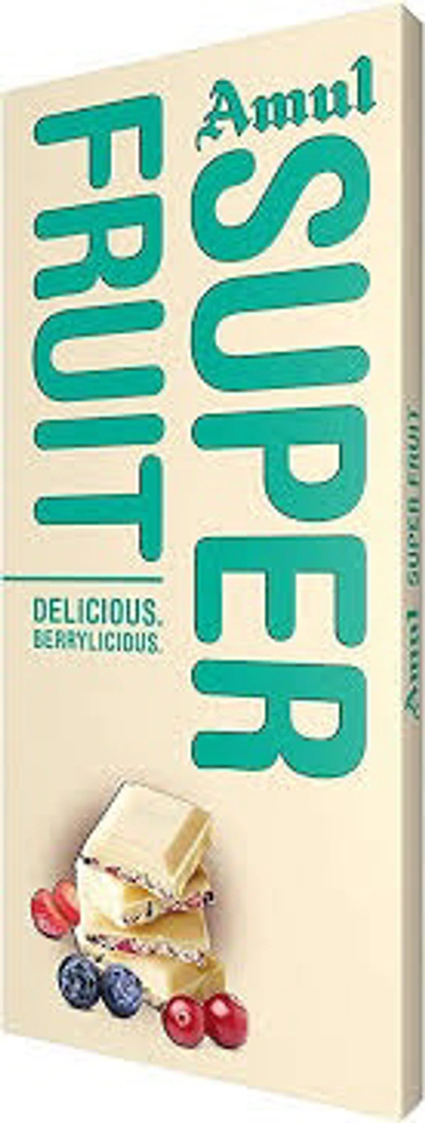 AMUL CHOC. SUPER FRUIT WHT - 150GM