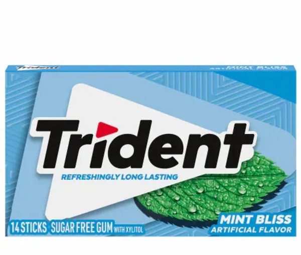 TRIDENT S.FREE GUM MINT BLISS STICKS - 14N