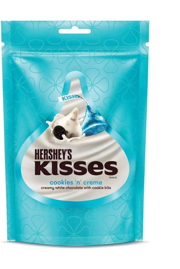 HERSHEYS KISSES COOKIES N CREAM - 33.6GM
