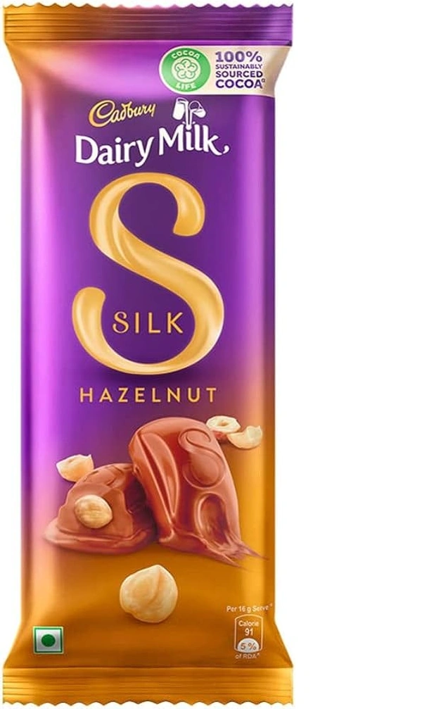 CADBURY SILK HAZELNUT - 143GM