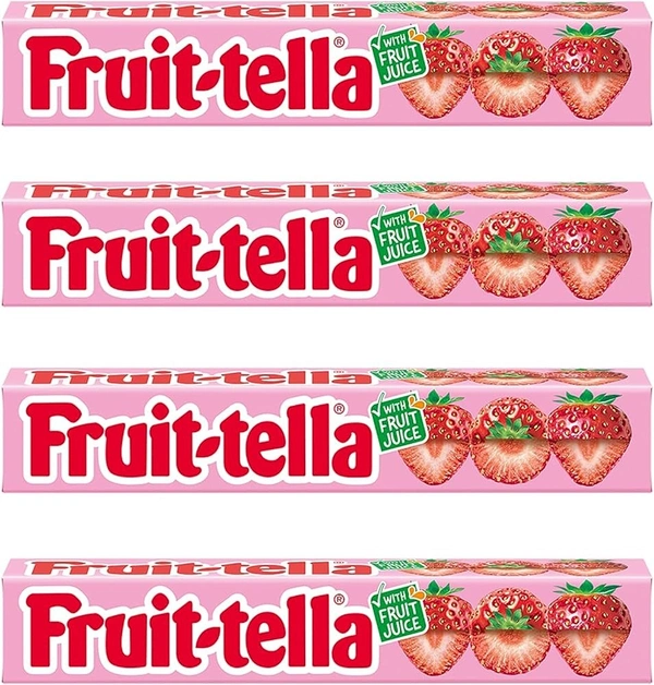 FRUIT-TELLA CHEWING GUM STRAWBERRT - 36GM