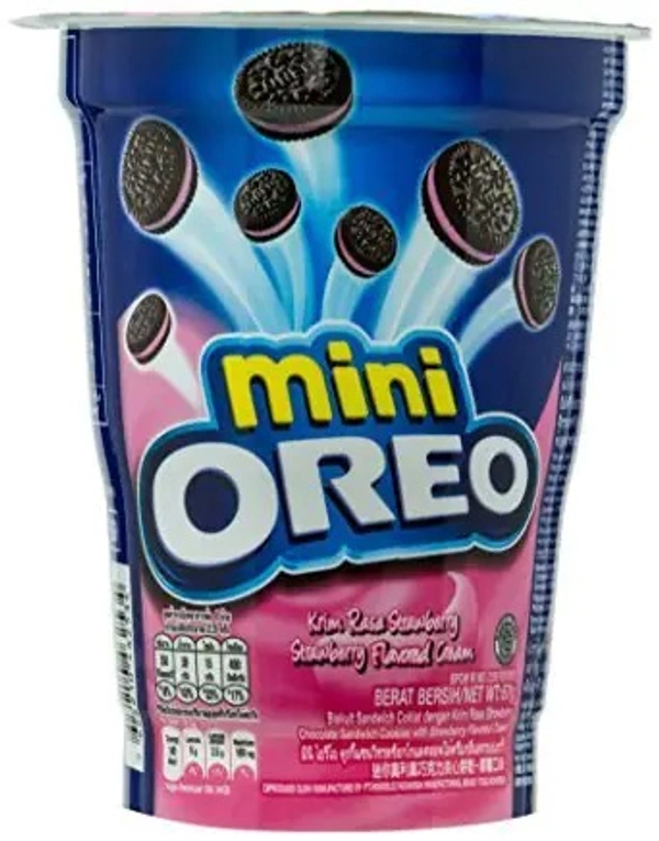 MINI OREO CUP STRAWBERRY - 67GM