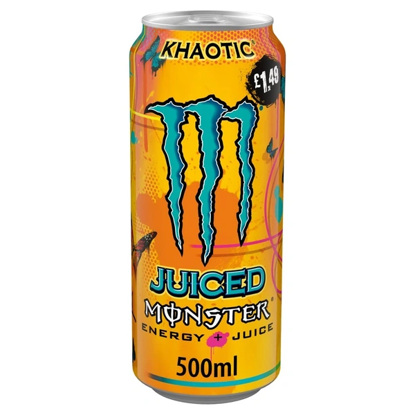 MONSTER ENERGY JUICED KHAOTIC - 500ML