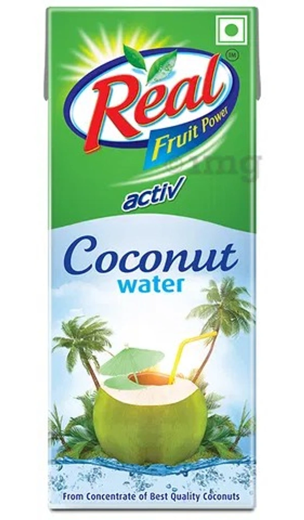 REAL ACT. COCONUT WATER (PET) - 200ML