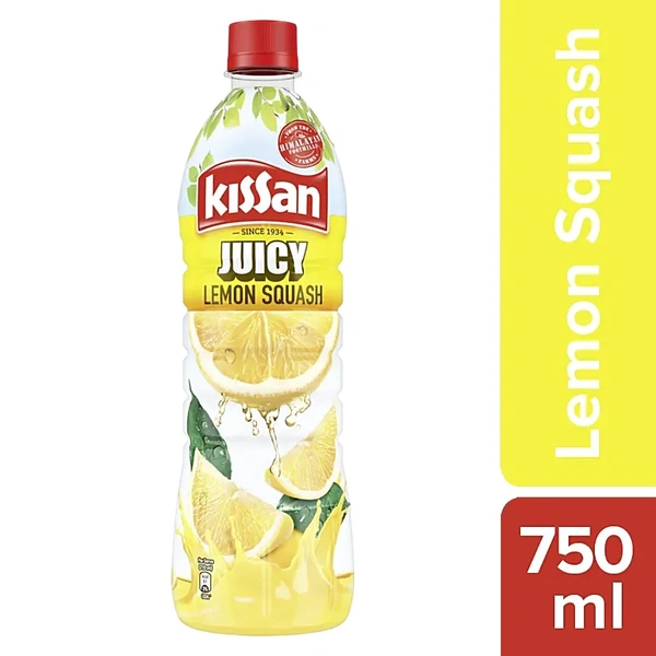 KISSAN SQUASH LEMON - 750ML