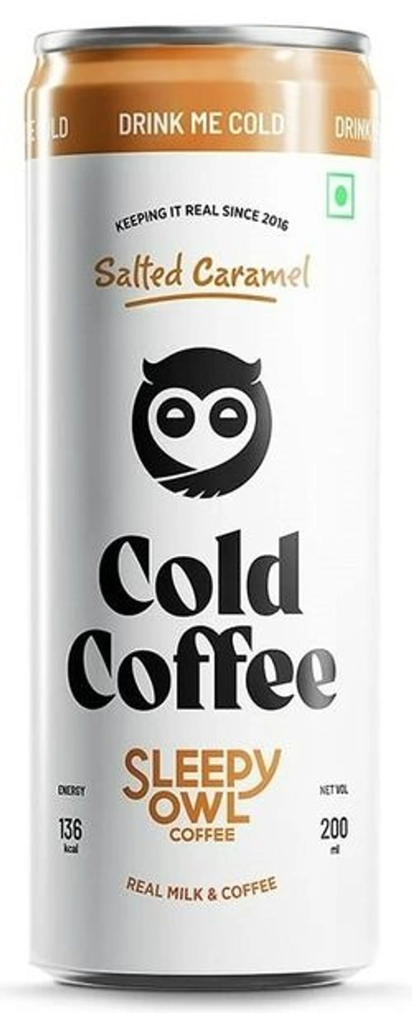 SLEEPY OWL COFFEE SALTED CARAMEL - 200ML