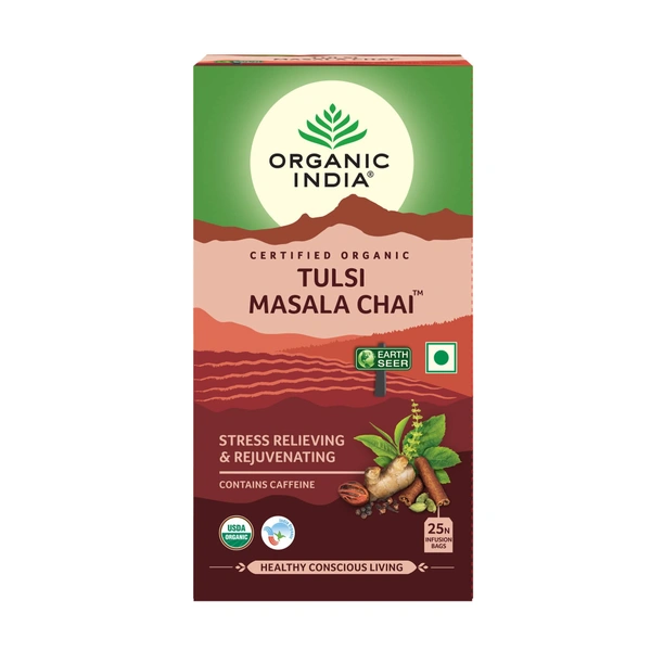 ORGANIC TULSI MASALA CHAI 25N T-BAGS - 25N