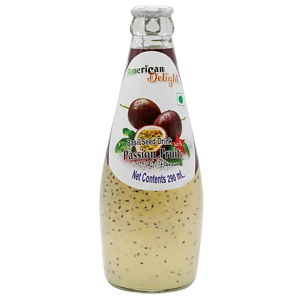 AMERICAN D BASIL SEED DRINK PASSION FRUIT - 300ML
