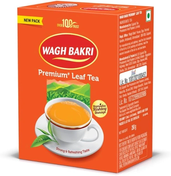 WAGH BAKRI PREMIUM TEA - 250GM