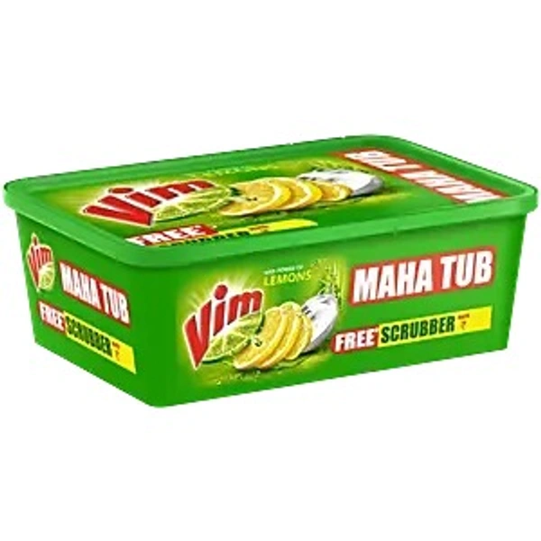 VIM BAR LEMON TUB - 500GM