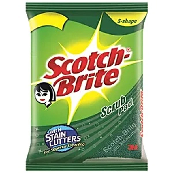 SB SCRUB PAD SILVER SPARKS (9.5X14) - 1N
