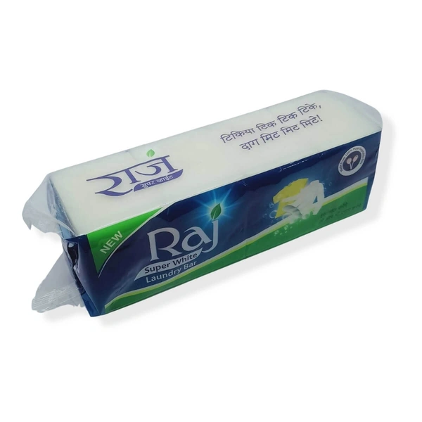RAJ NIROL WASHING SOAP WHITE - 1KG