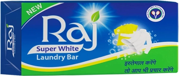 RAJ NIROL WASHING SOAP WHITE - 1KG