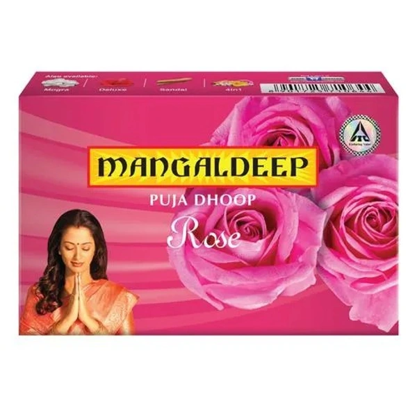 MANGALDEEP PUJA DHOOP ROSE - 20N