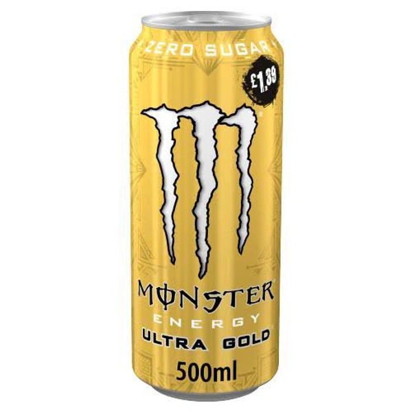 MONSTER ENERGY ULTRA GOLD - 500ML