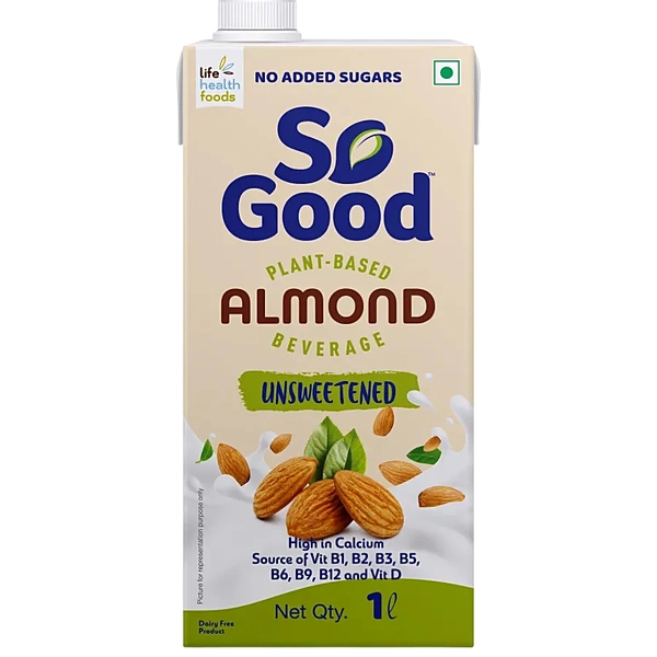 SO GOOD ALMOND FRESH NAT. UNSWEETENED - 1LTR