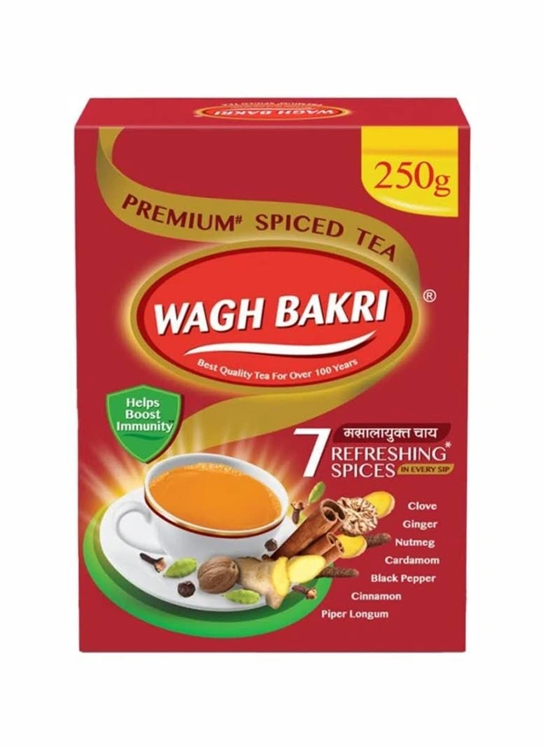 WAGH BAKRI MASALA TEA - 250GM