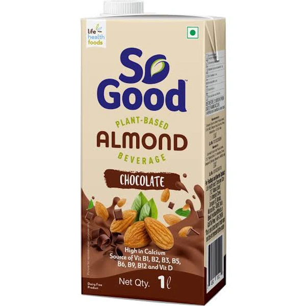 SO GOOD ALMOND FRESH CHOCOLATE - 1 LTR