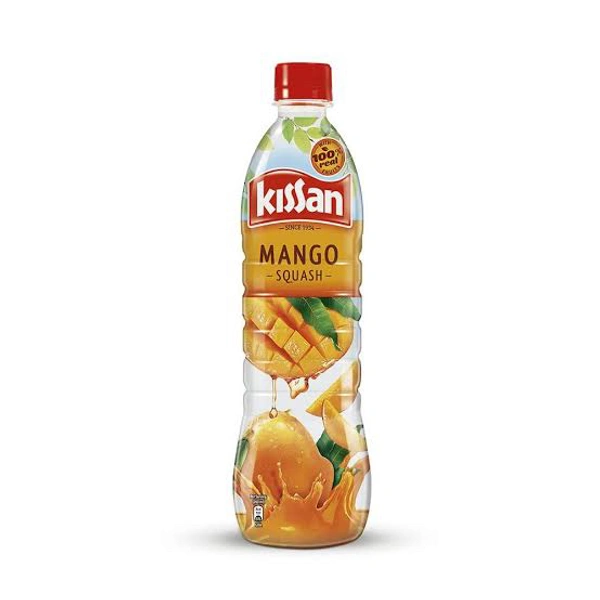 KISSAN SQUASH MANGO - 750ML