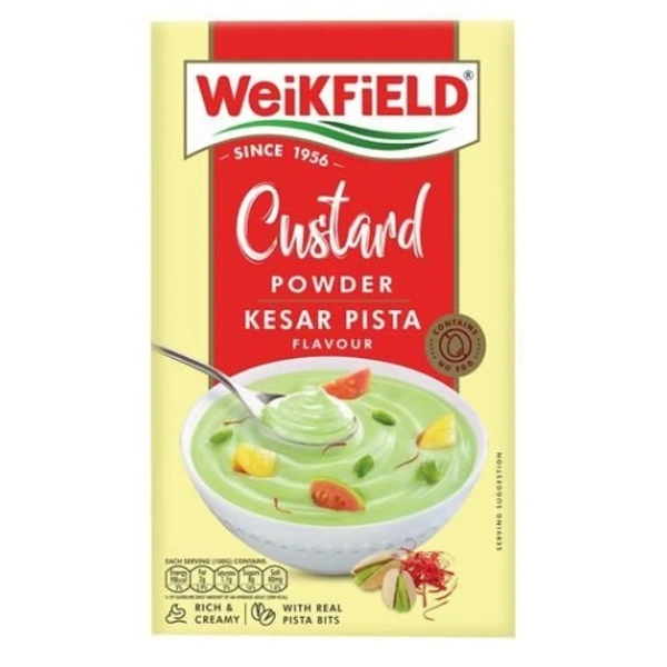 W/F CUSTARD POWDER KESAR PISTA - 75GM