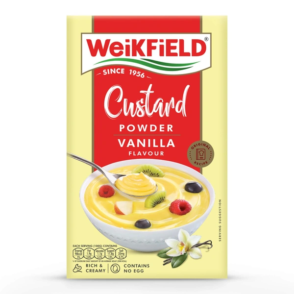 W/F CUSTARD POWDER VANILLA (JAR) - 500GM