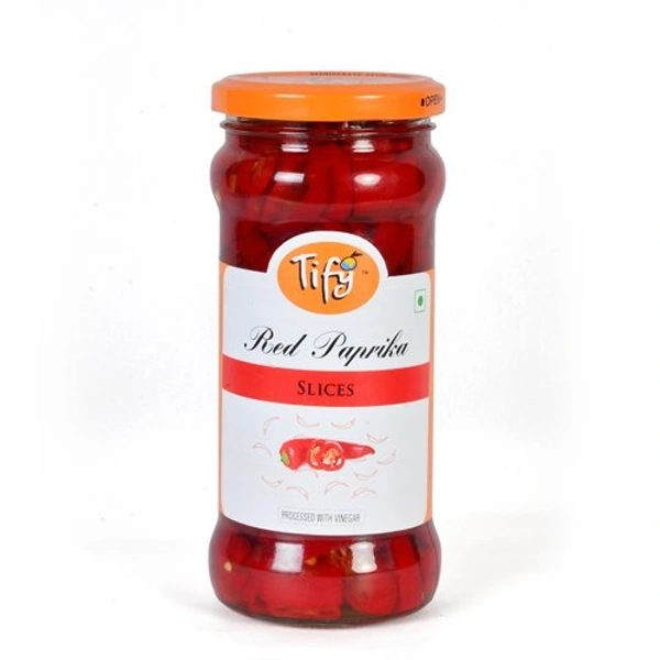 TIFY RED PAPRIKA SLICES - 350GM