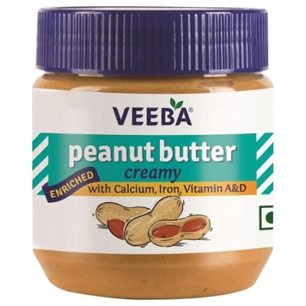 VEEBA P.NUT BUTTER CREAMY - 340GM