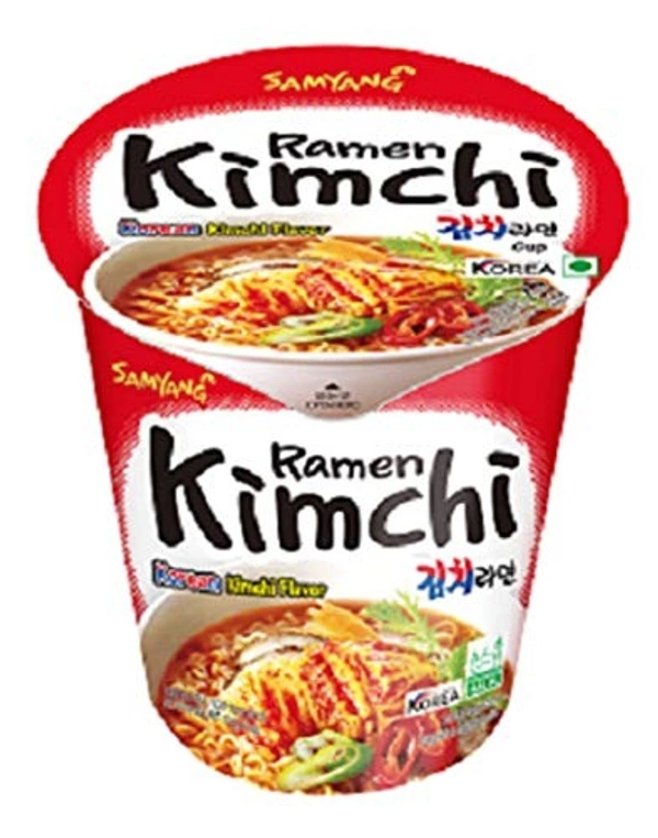 SAMYANG CUP NDL KOREAN KIMCHI FLAVOR RAMEN - 120GM