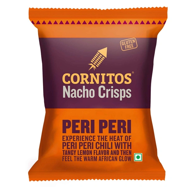 CORNITOS NACHO PERI-PERI - 60GM