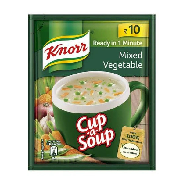 KNORR SOUP VEG. MIXED VEG. - 10GM